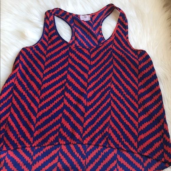 Red/Blue Top - Picture 2 of 6